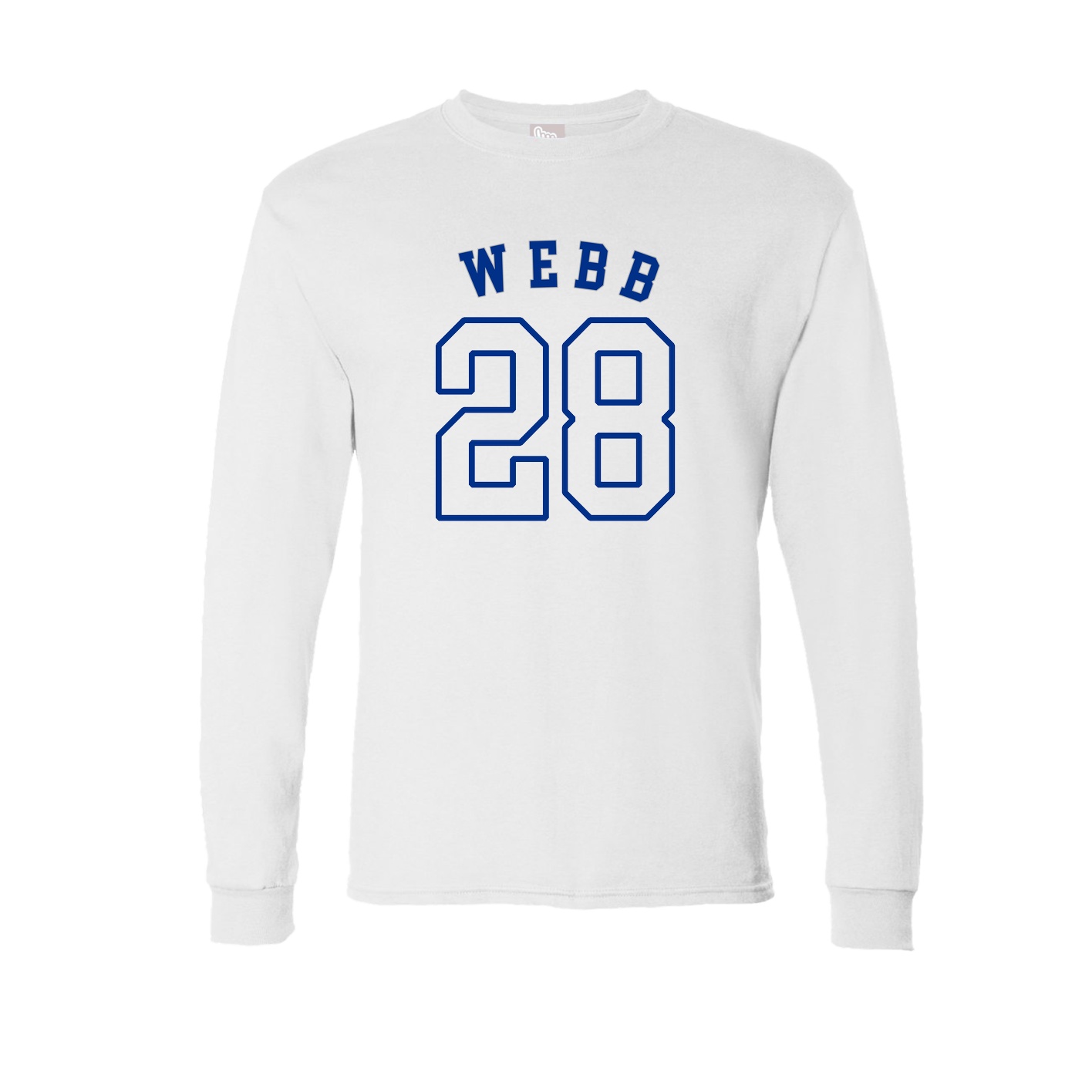 Long Sleeve Tee — Shirsey Arch in White