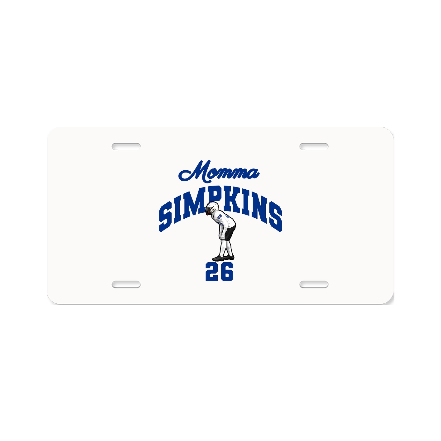 License Plate — Mothers Day Arch in Classic