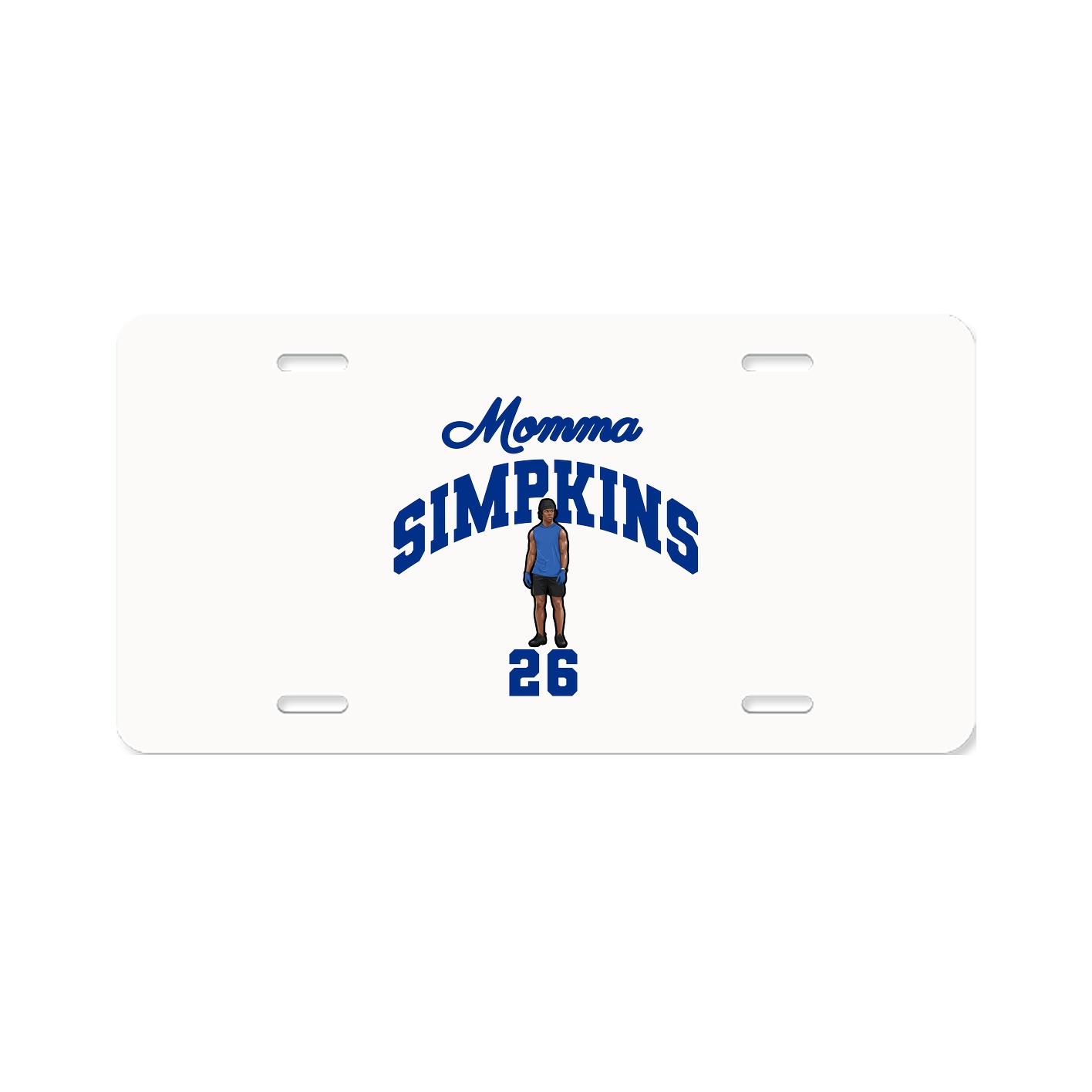 License Plate — Mothers Day Arch in Classic