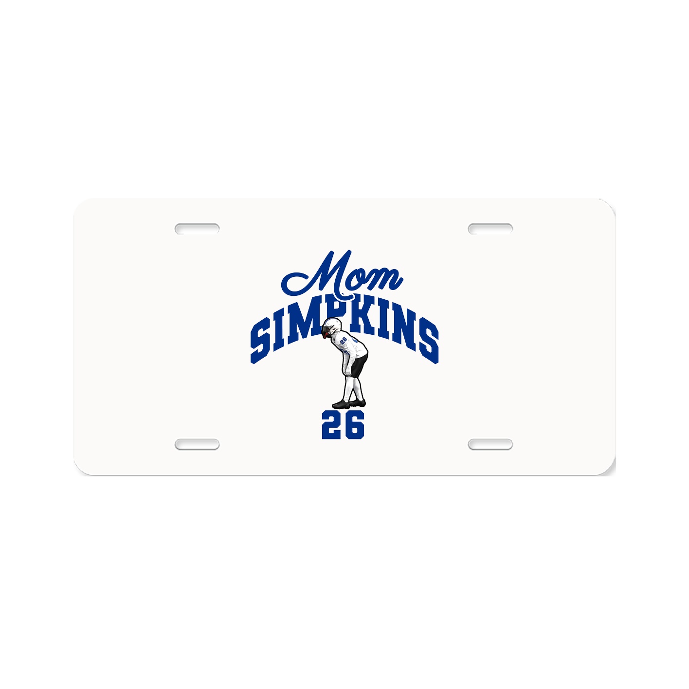License Plate — Mothers Day Arch in Classic