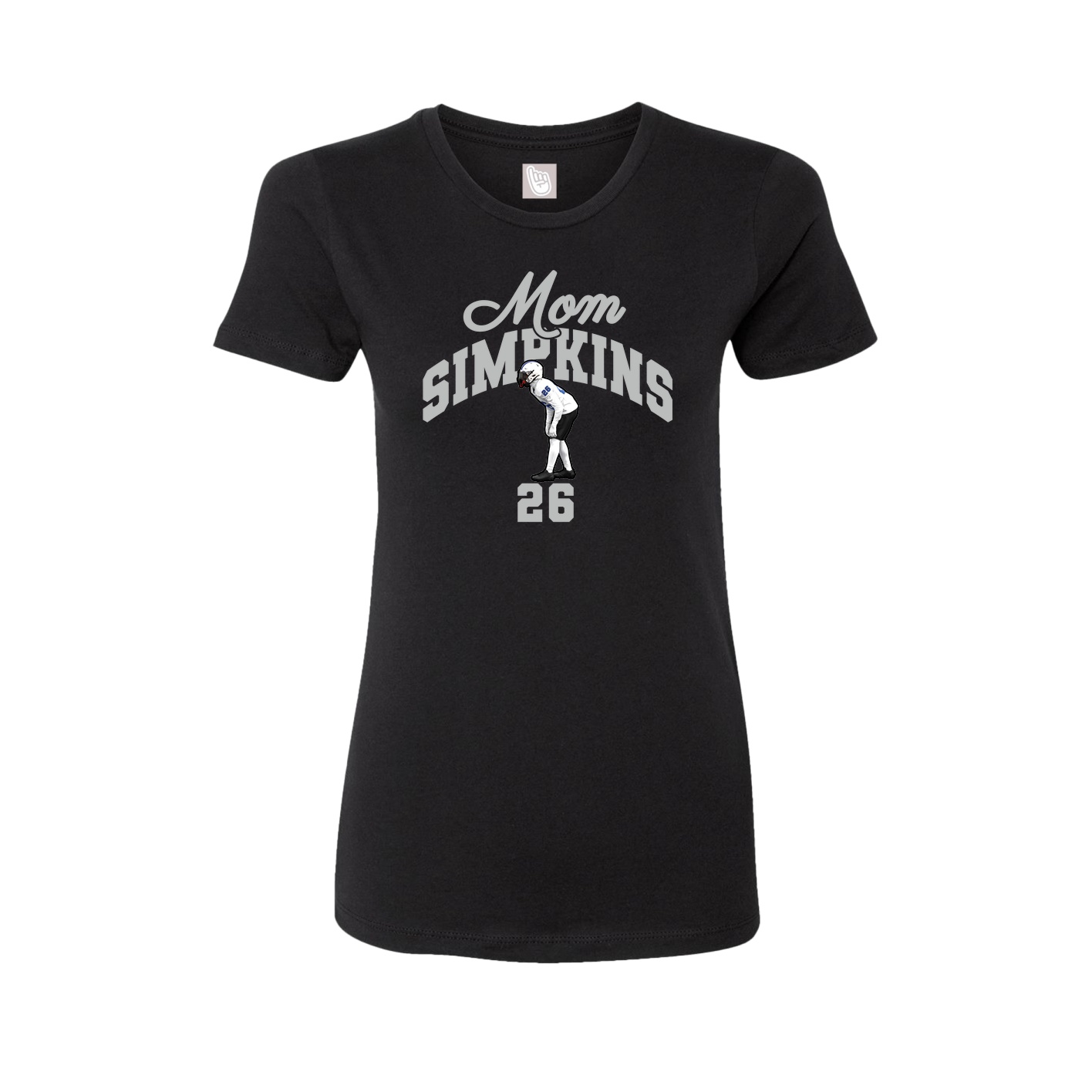 Womens Tee — Mothers Day Arch in Black