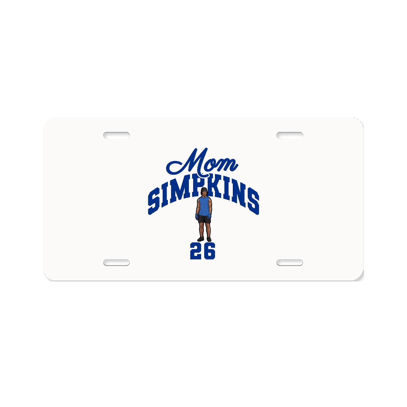 License Plate — Mothers Day Arch in Classic