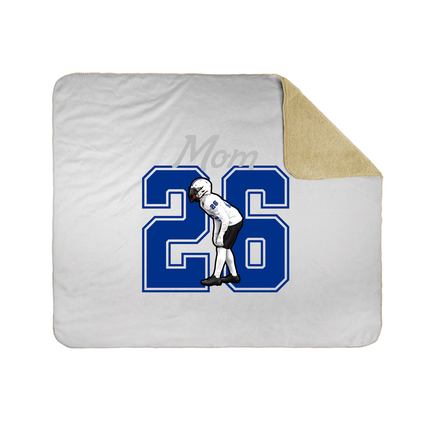 Throw Blanket — Mothers Day Shirsey in White