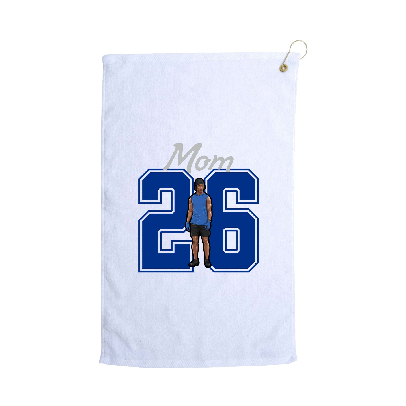 Golf Towel — Mothers Day Shirsey in White