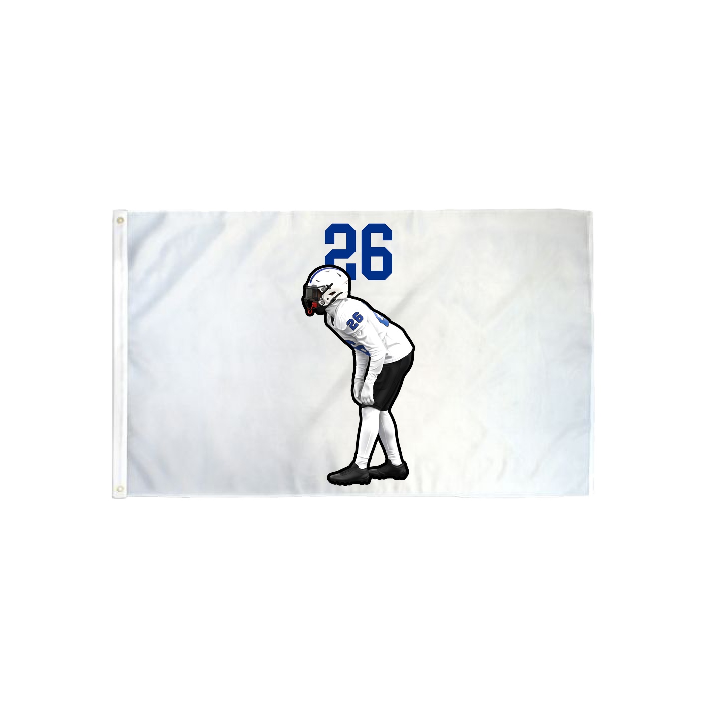 3x5 Flag — Number Top in Classic