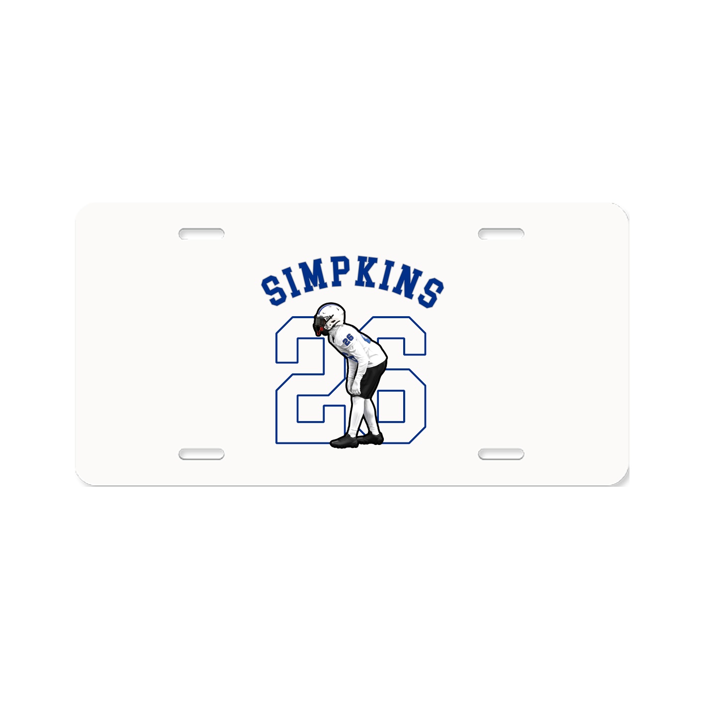 License Plate — Shirsey Arch in Classic