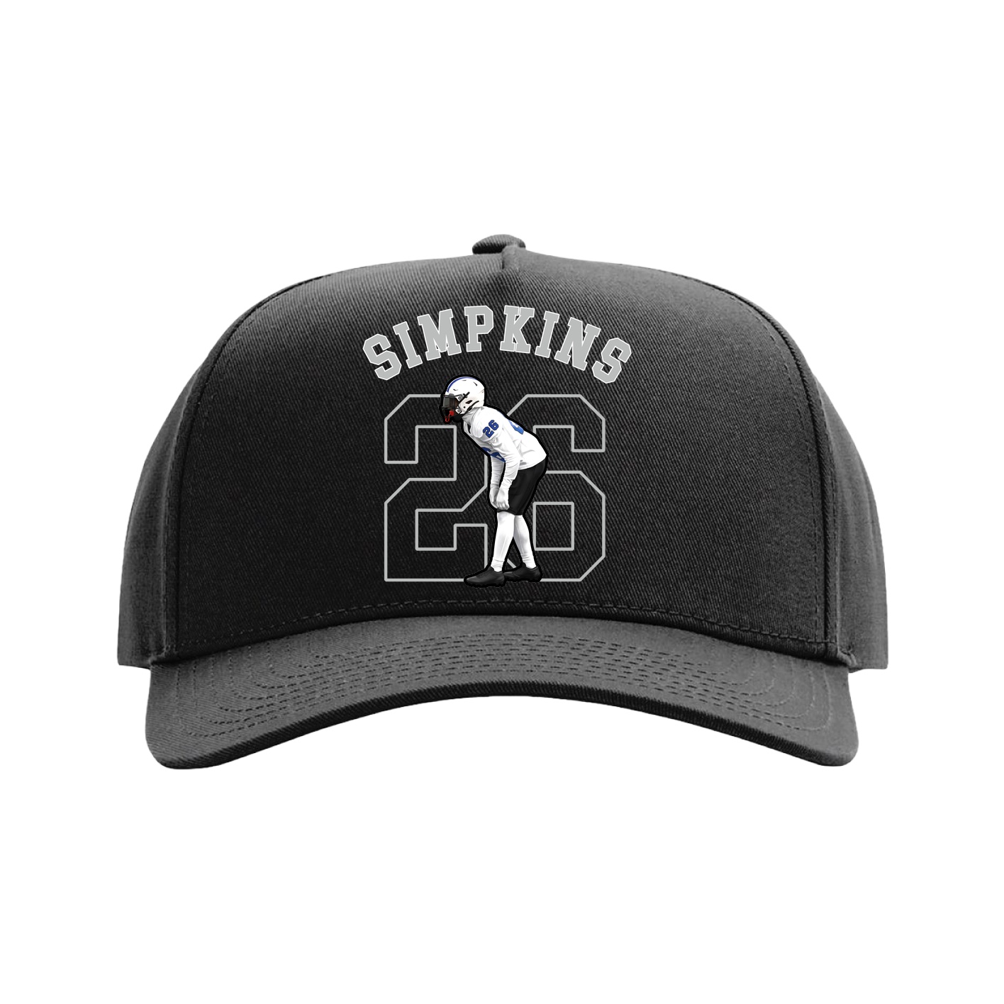 Full Fabric Five-Panel Champ Cap