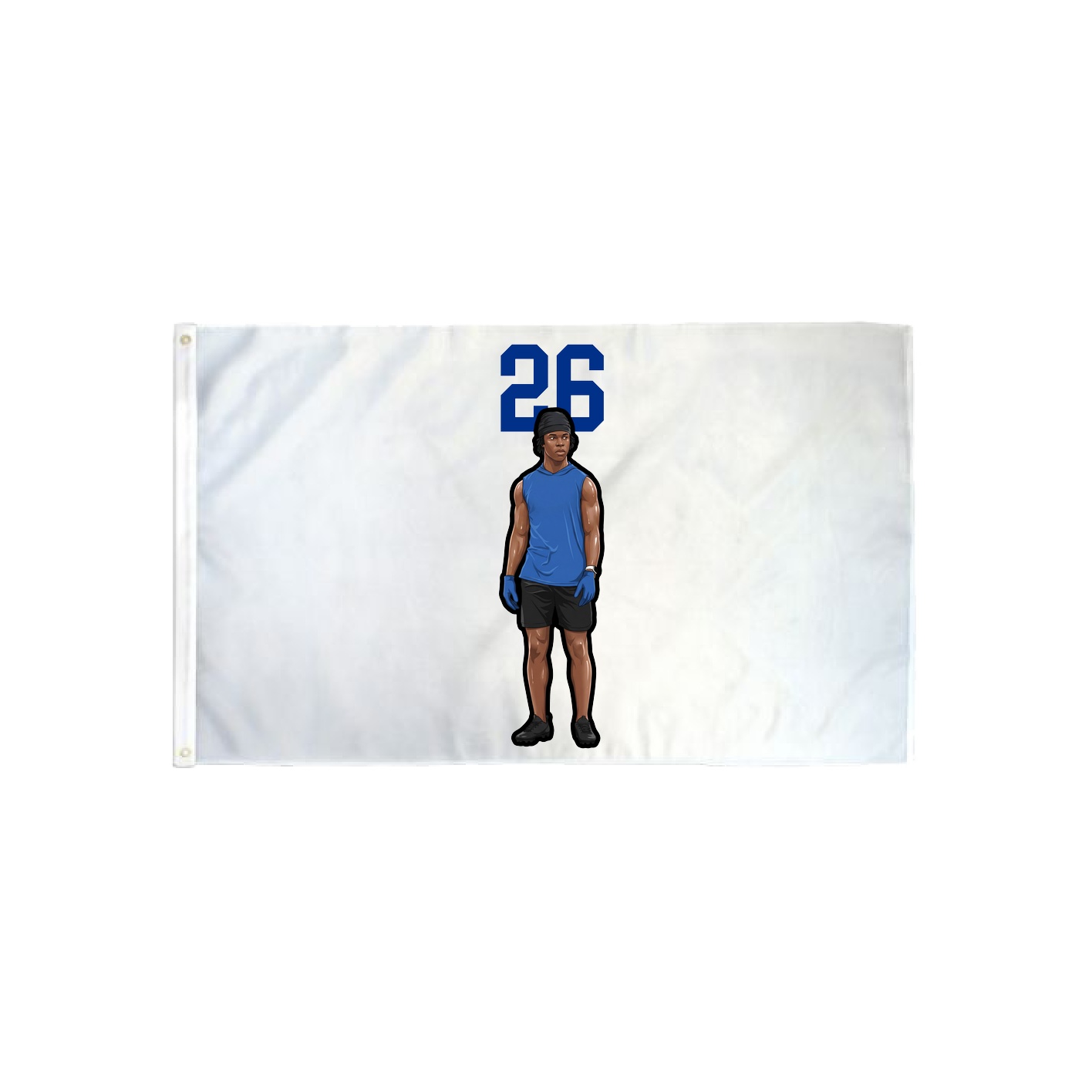 3x5 Flag — Number Top in Classic