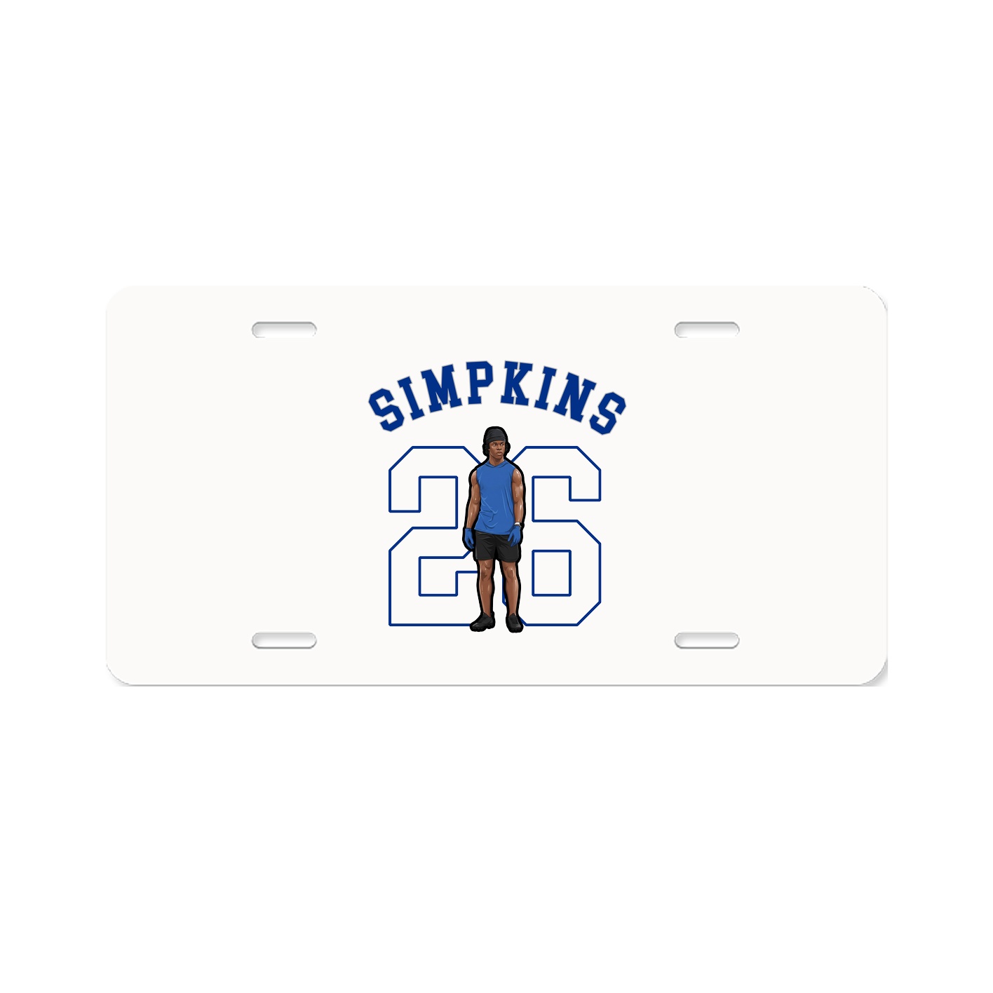 License Plate — Shirsey Arch in Classic