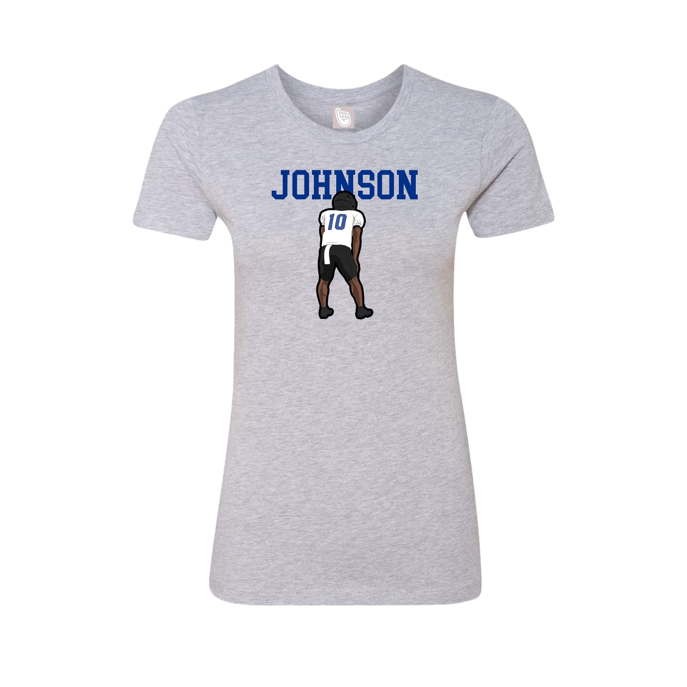 Fitted Women's Tee — Shirsey in Grey