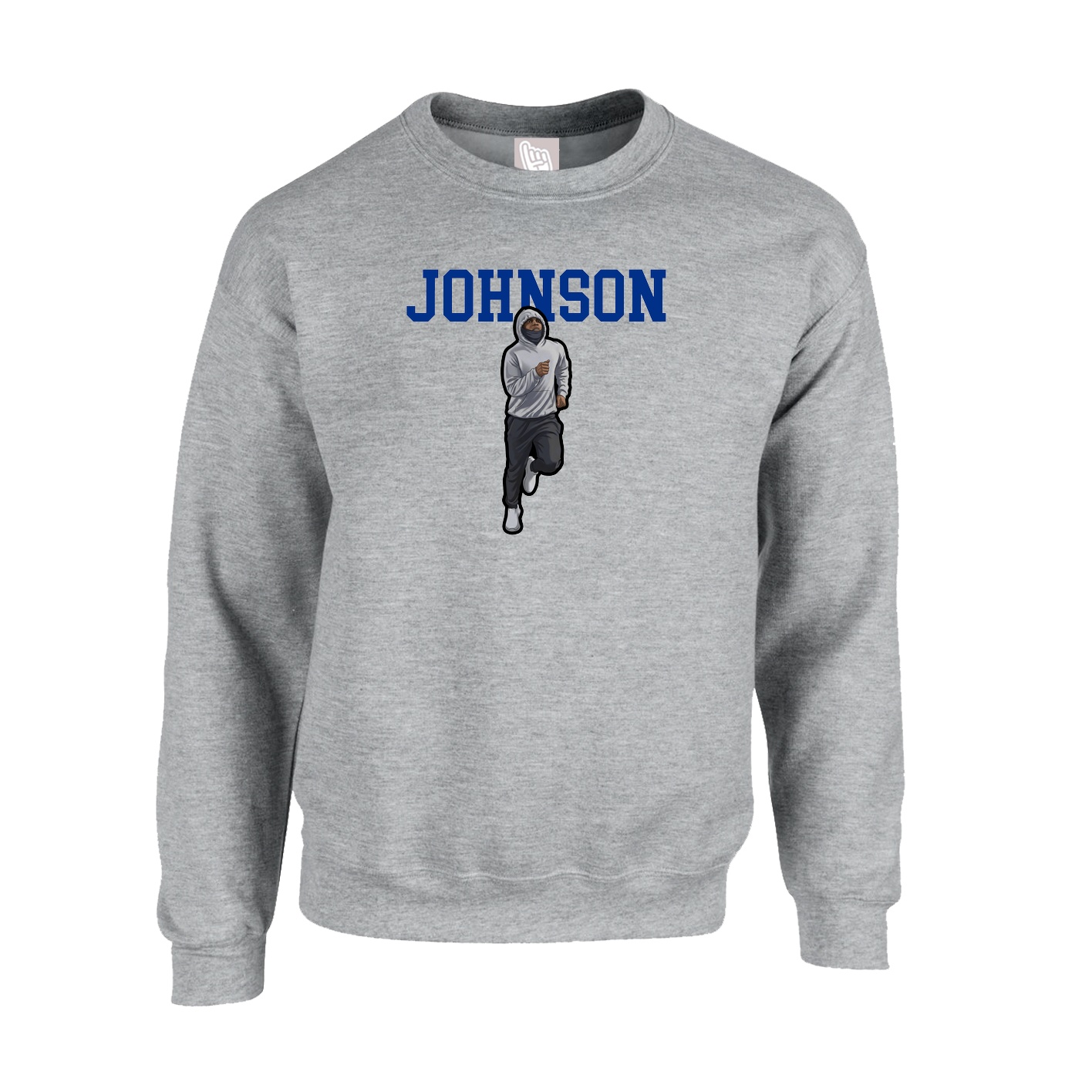 Fleece Crew — Shirsey in Grey