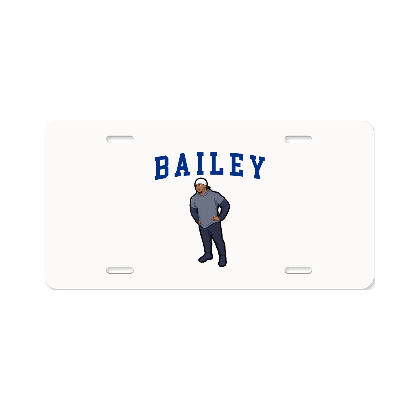 License Plate — Shirsey in Classic