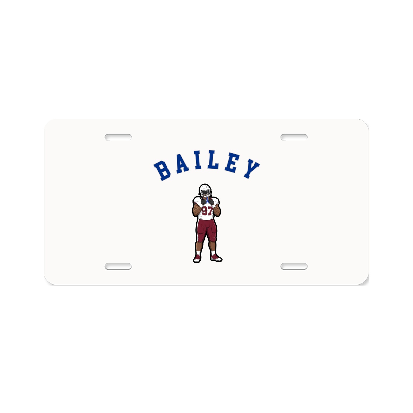 License Plate — Shirsey Arch in Classic