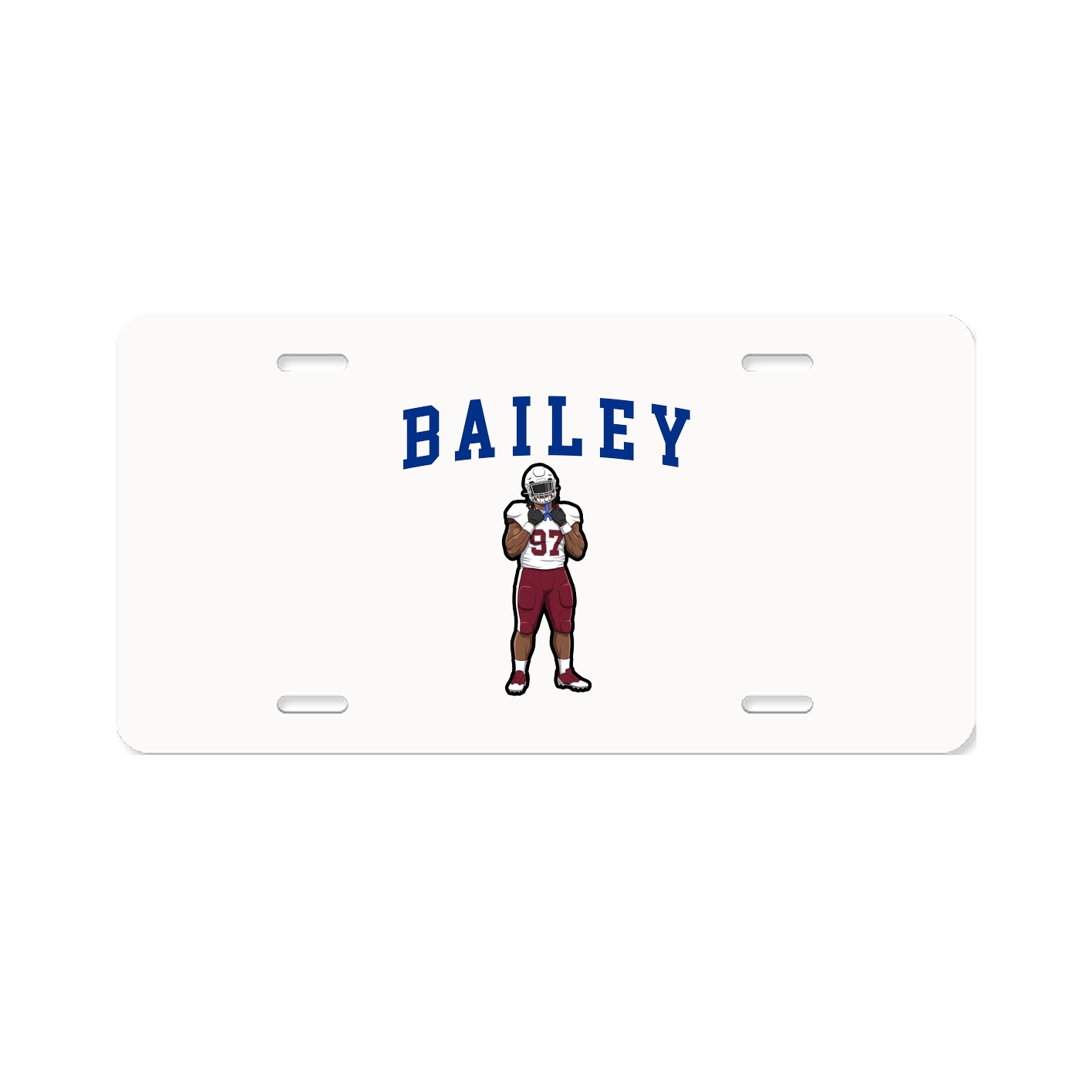 License Plate — Shirsey in Classic