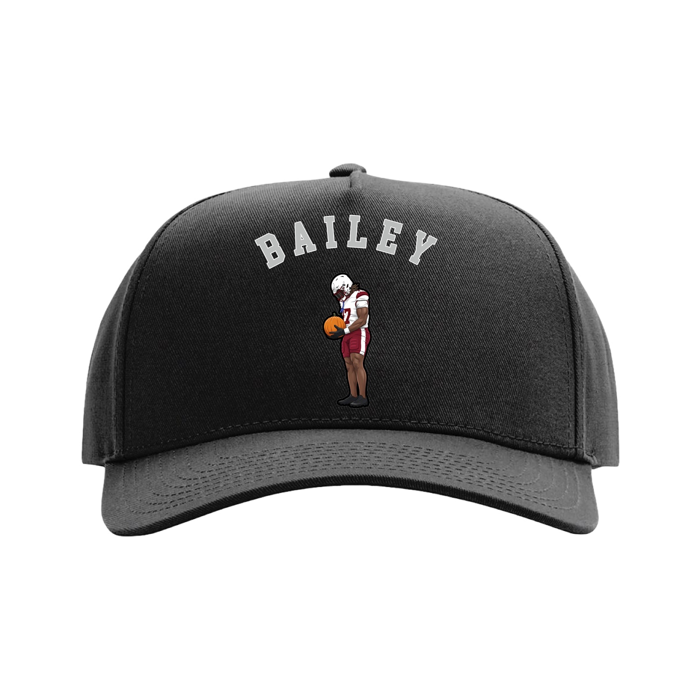 Full Fabric Five-Panel Champ Cap