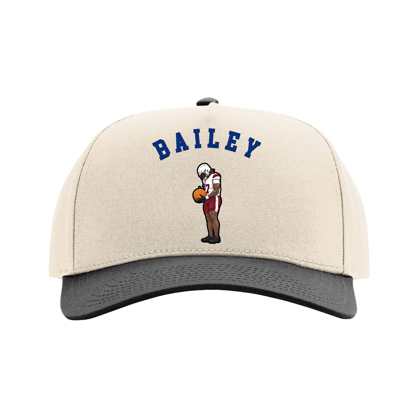 Full Fabric Five-Panel Champ Cap
