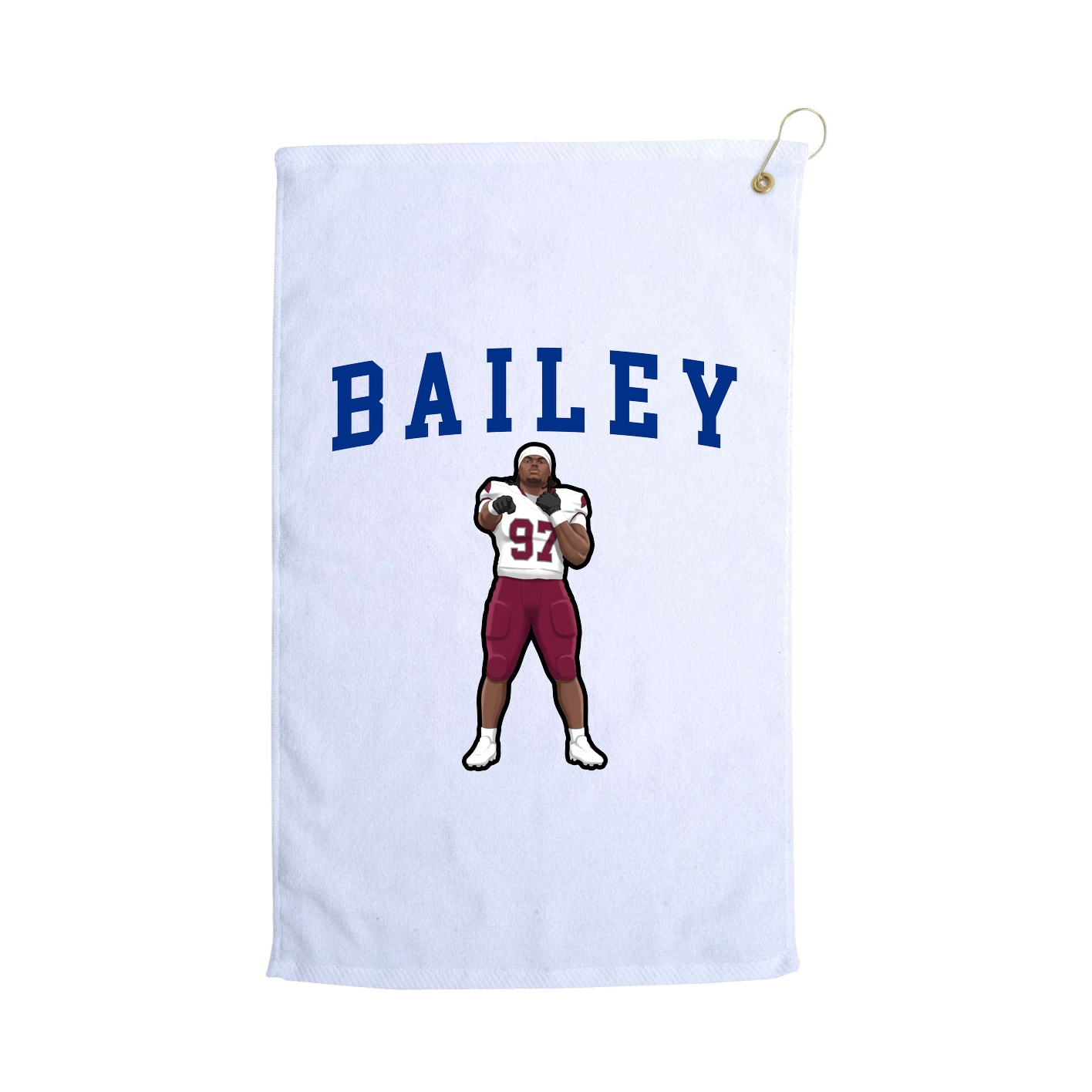 Golf Towel — Shirsey in White