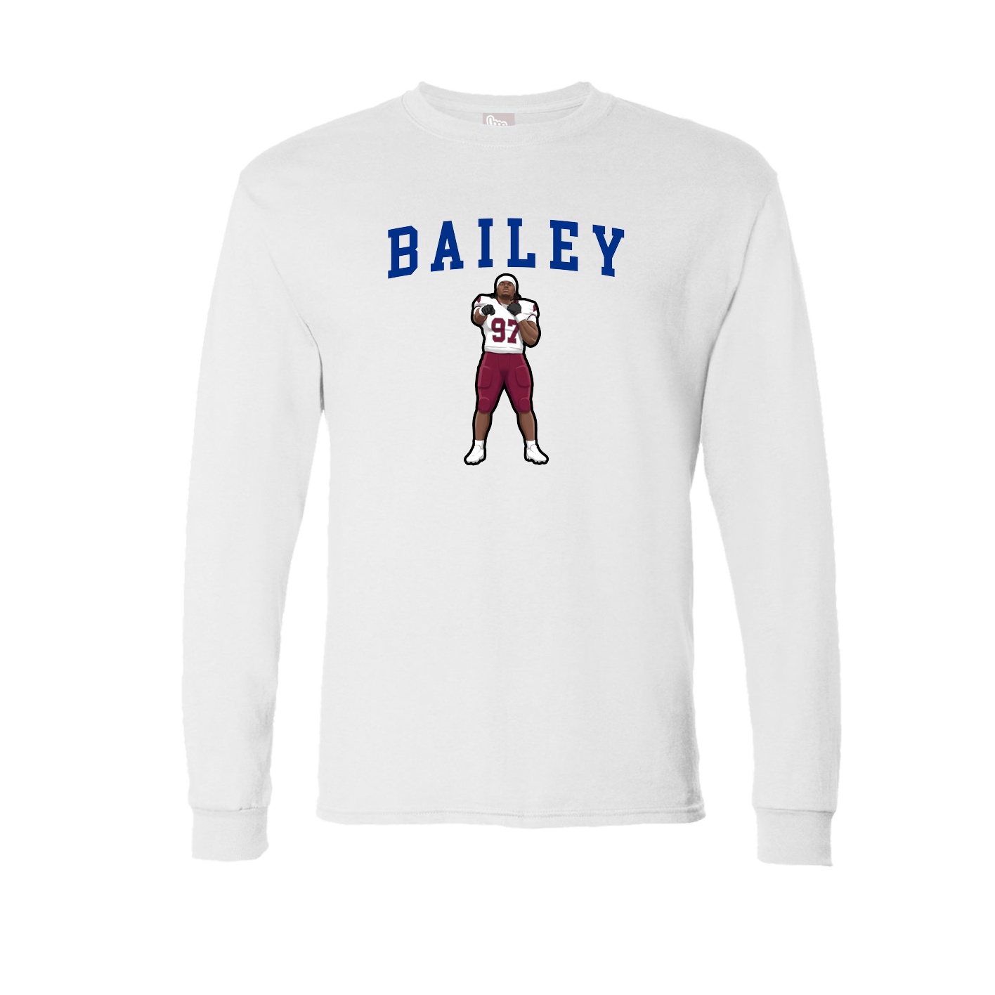Long Sleeve Tee — Shirsey in White