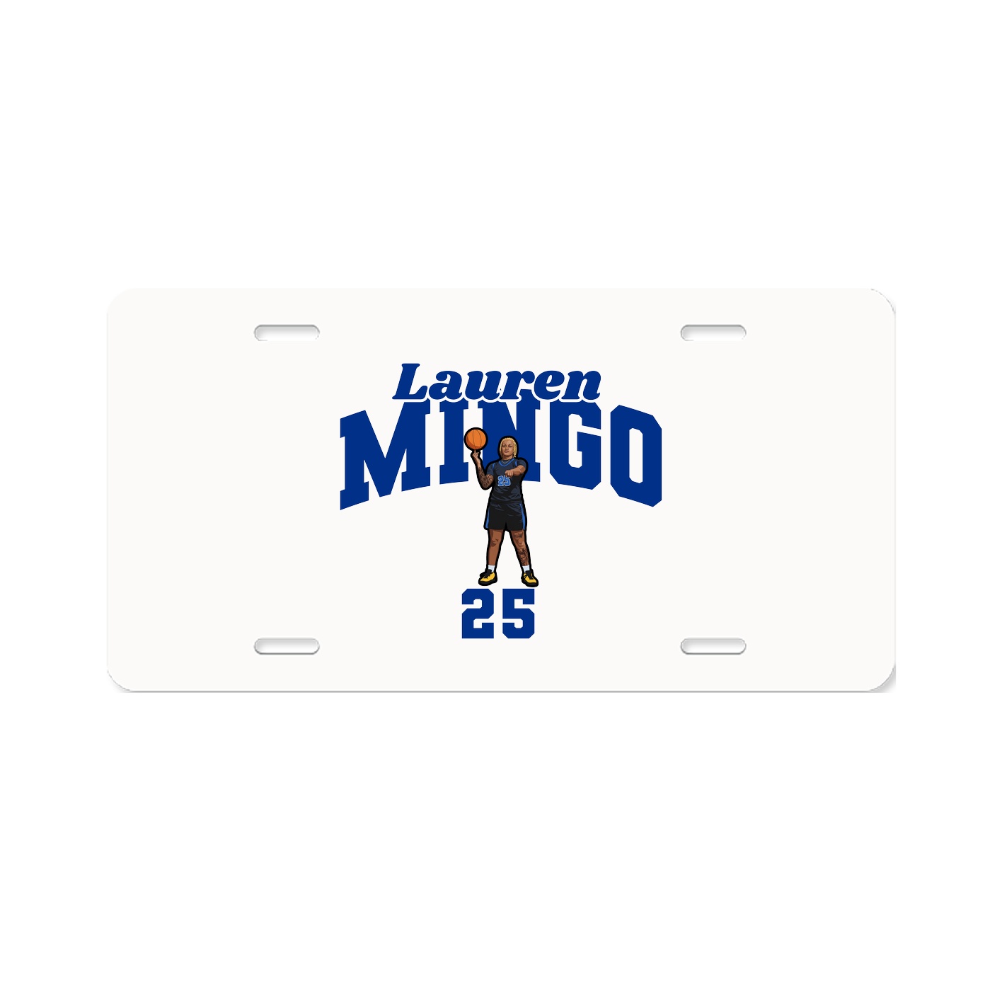 License Plate — Signature Arch in Classic