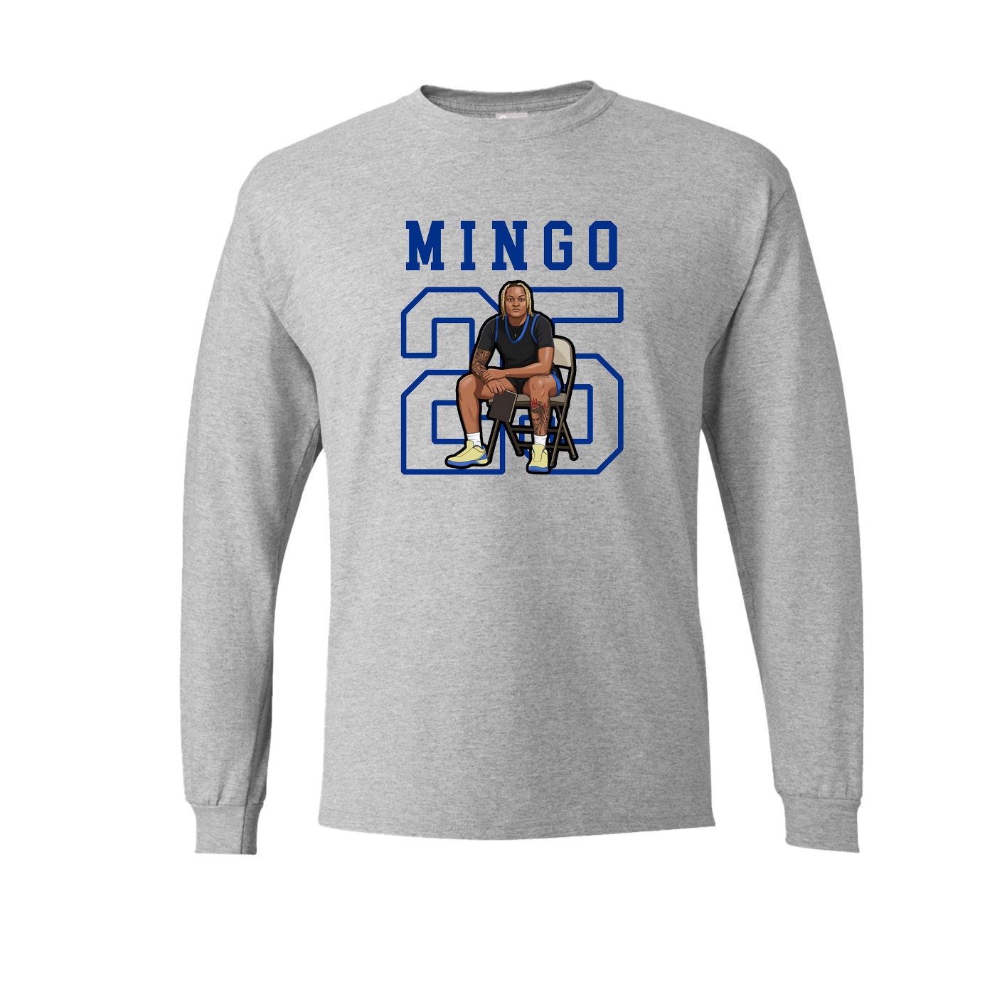 Long Sleeve Tee — Shirsey in Grey