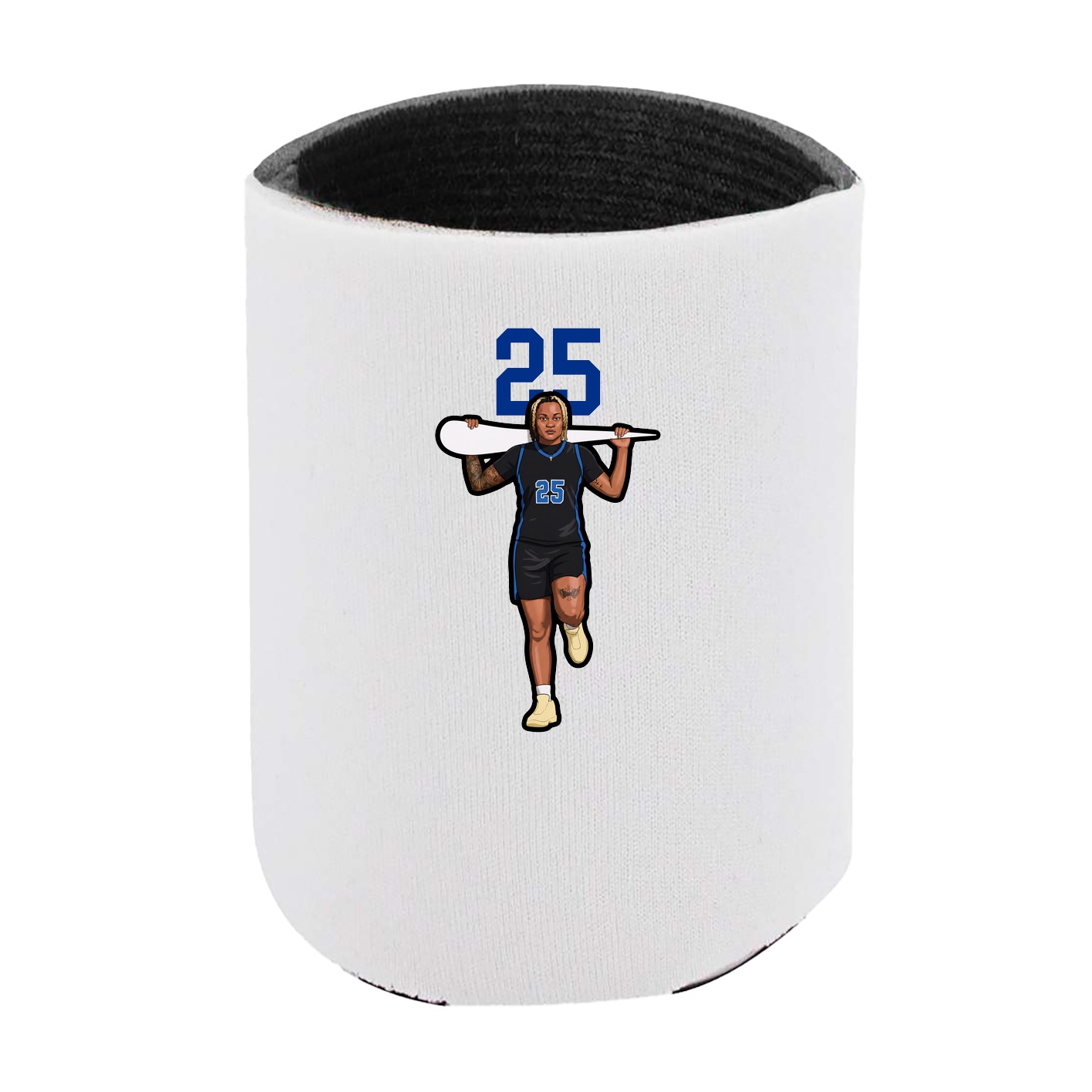 Can Holder — Number Top in White
