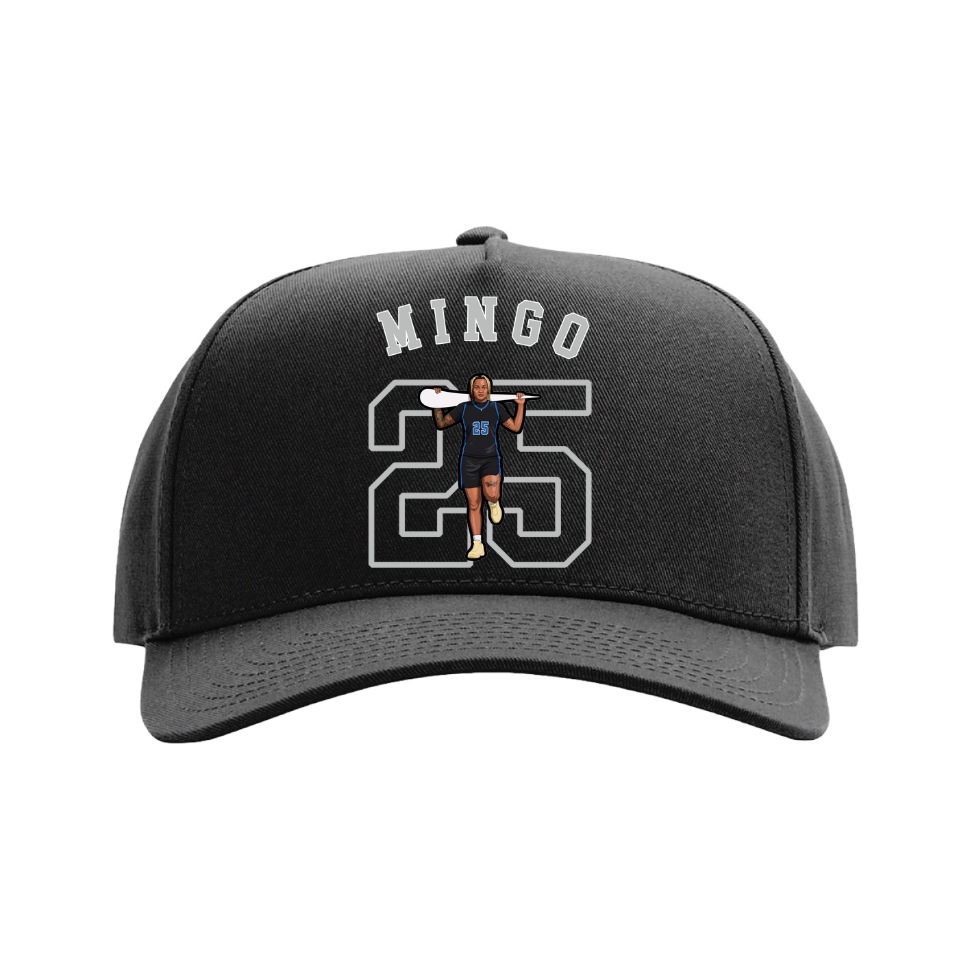 Full Fabric Five-Panel Champ Cap
