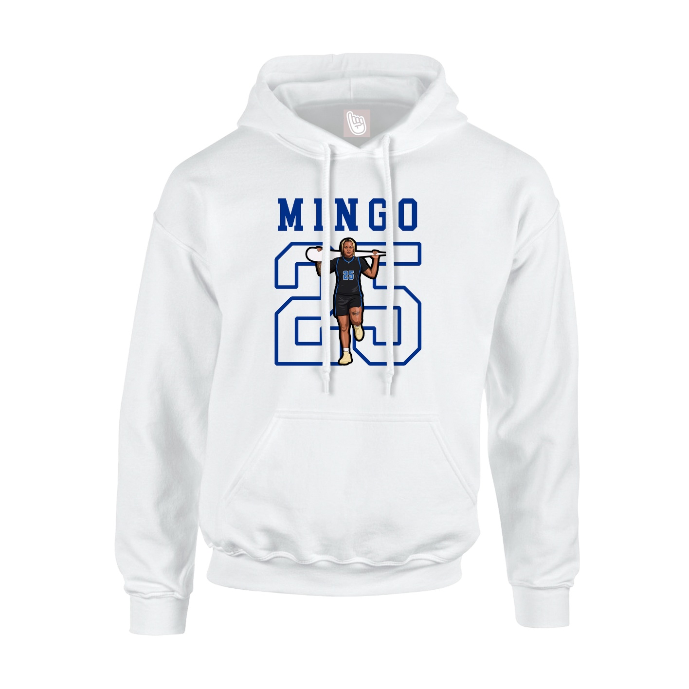 Hoodie — Shirsey in White