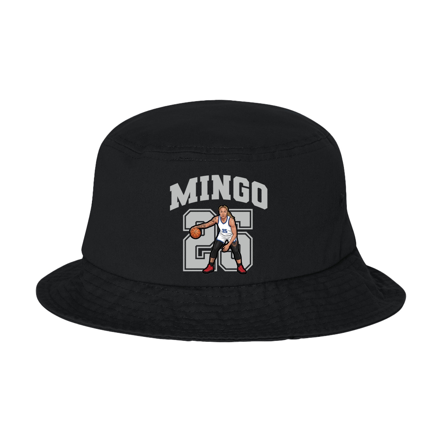 Bucket Cap — Number in Black