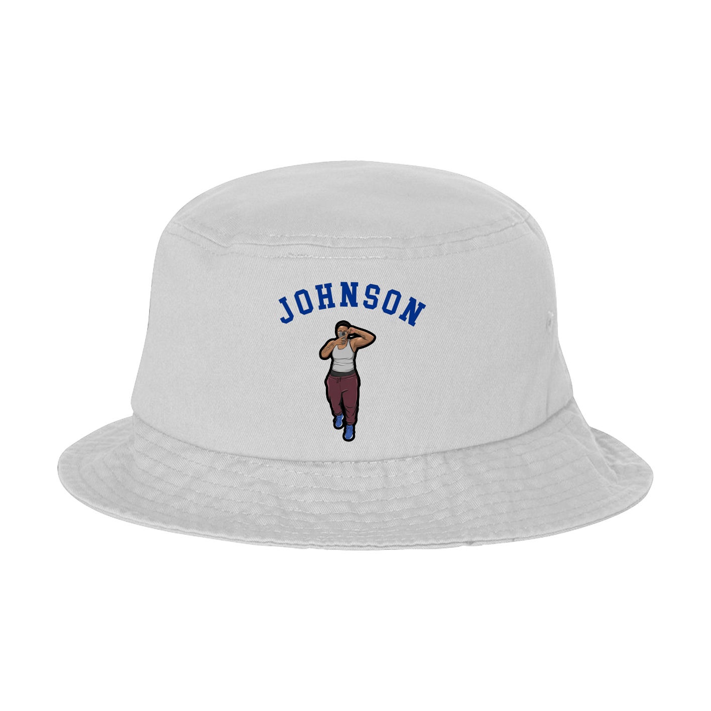 Bucket Cap — Shirsey Arch in White