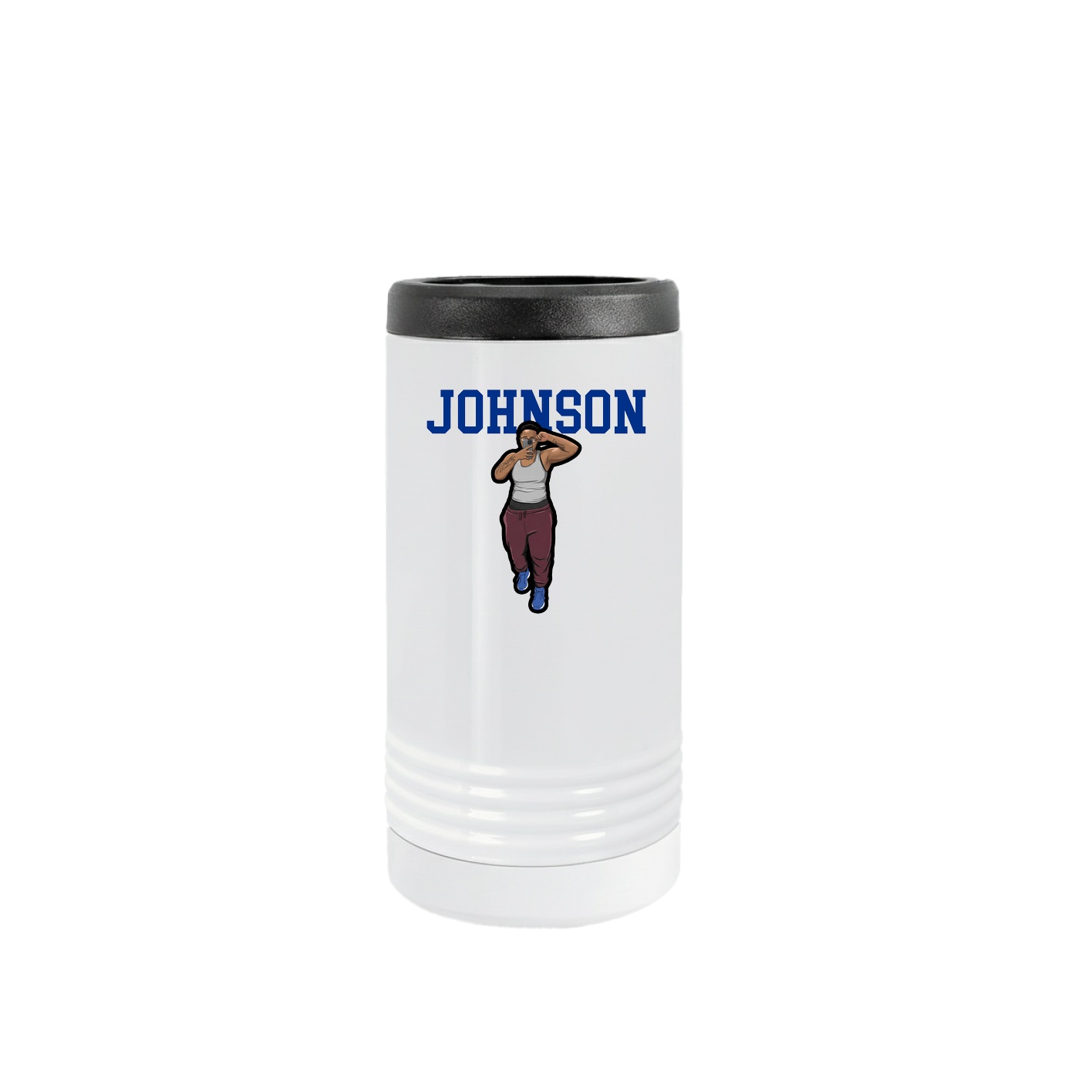 Slim Beverage Holder — Shirsey in White
