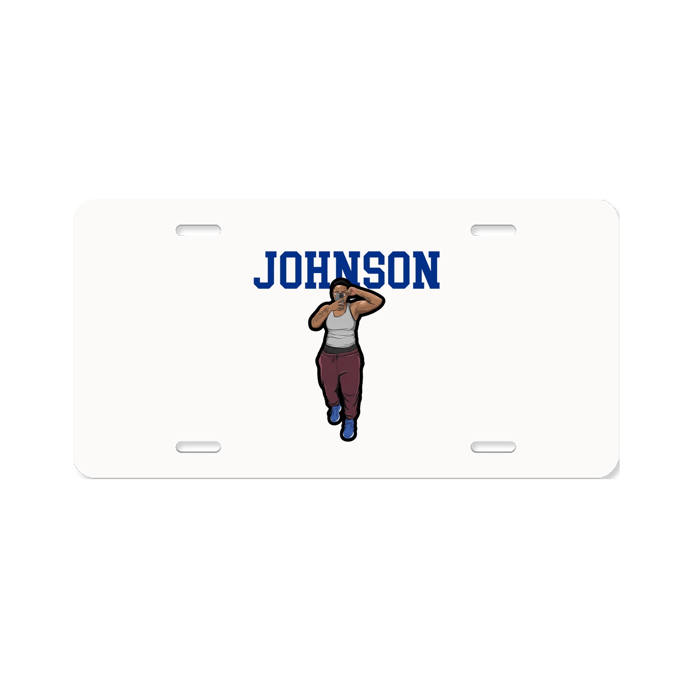 License Plate — Shirsey in Classic