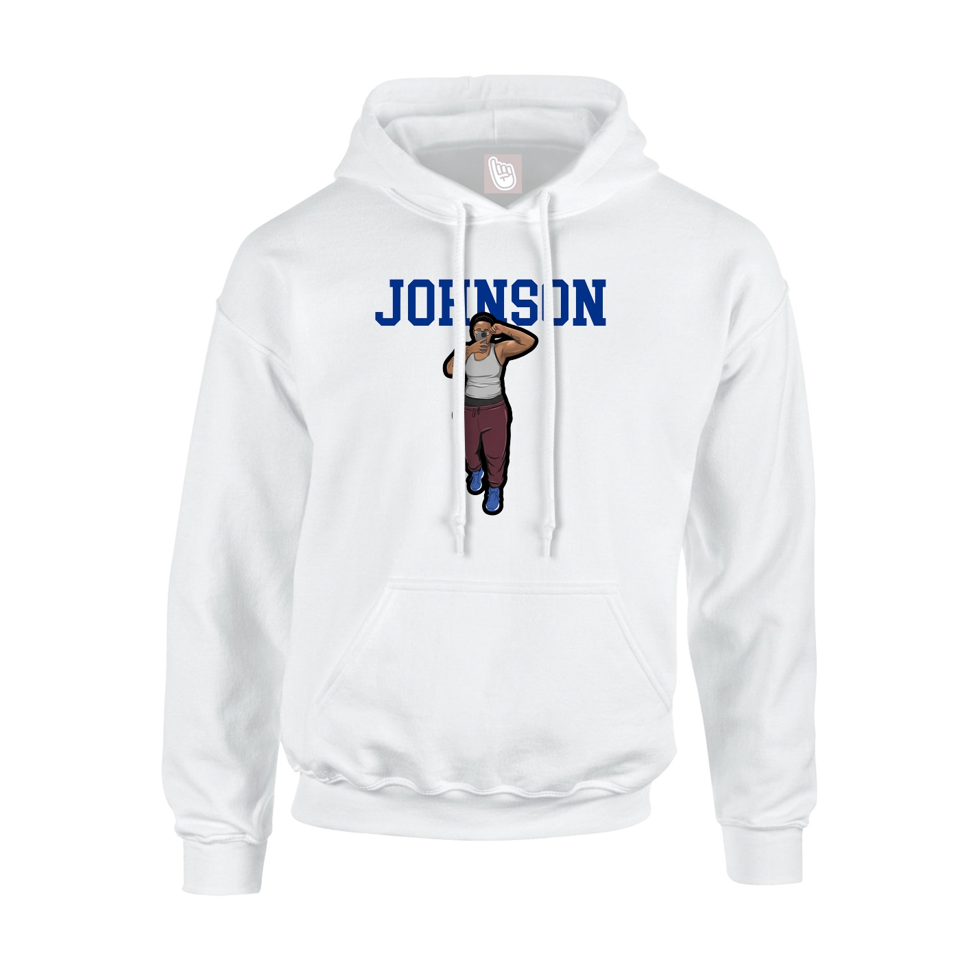 Hoodie — Shirsey in White