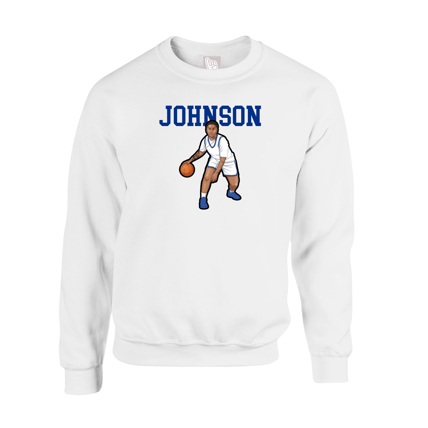 Fleece Crew — Shirsey in White