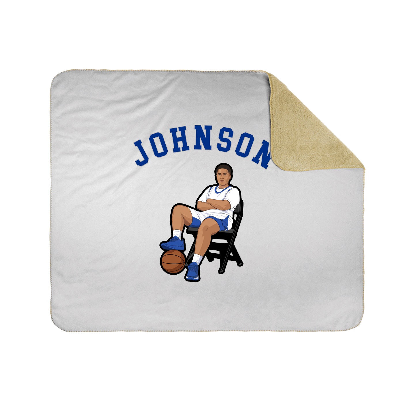 Throw Blanket — Shirsey Arch in White