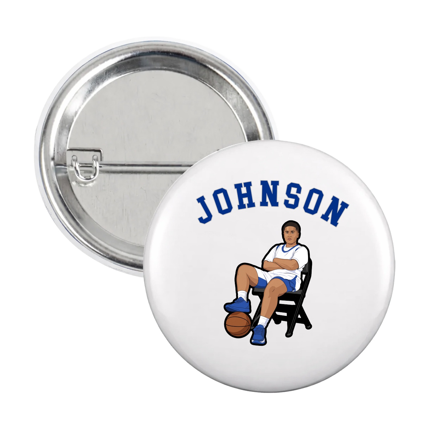 Game Day Button — Shirsey Arch in White