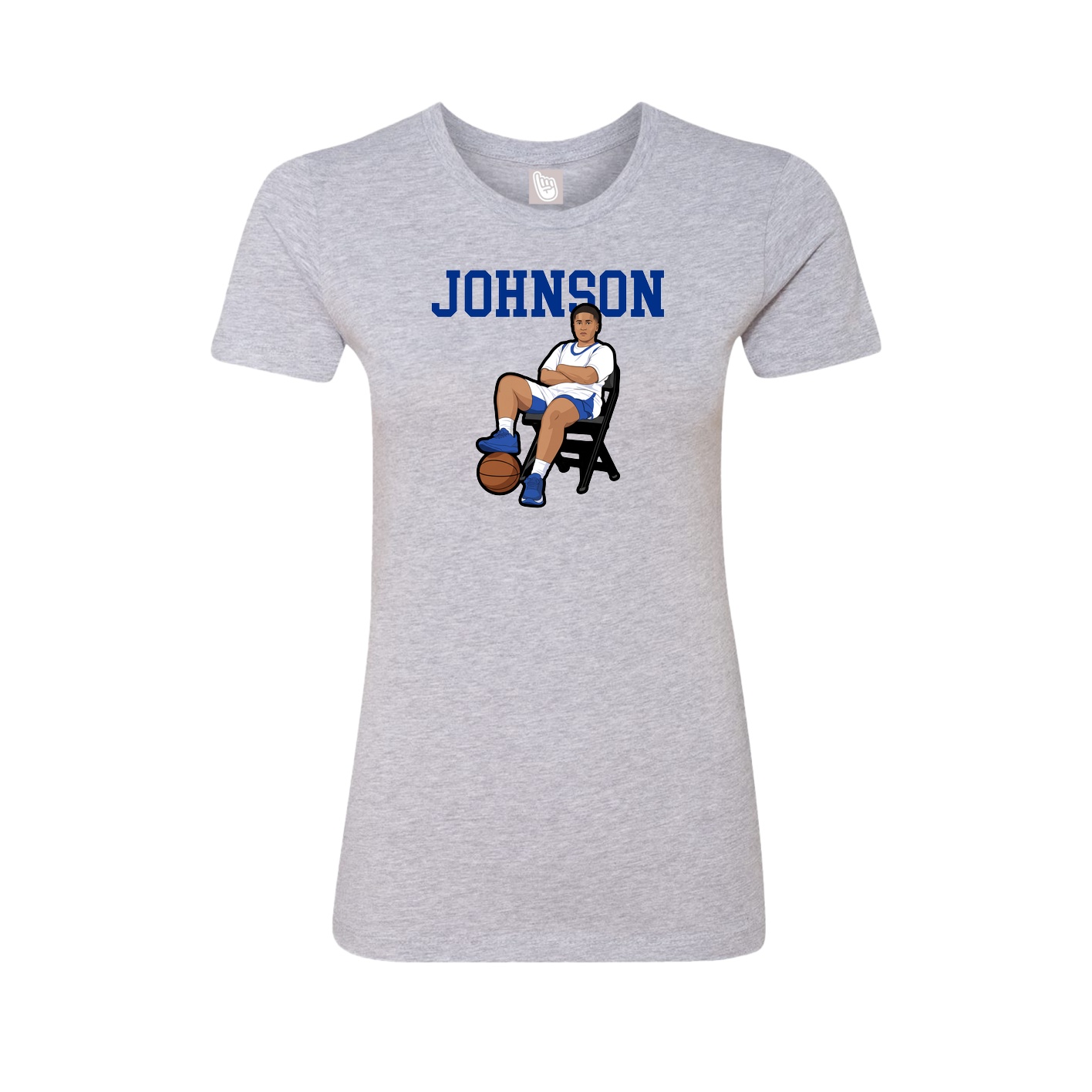Fitted Women's Tee — Shirsey in Grey