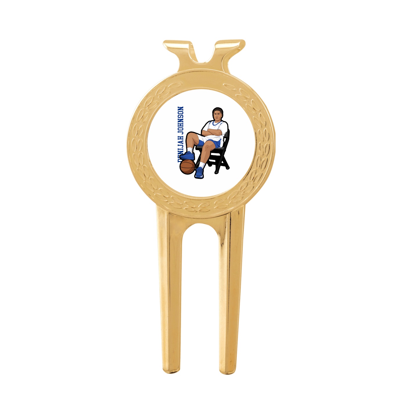 Divot Tool with Ball Marker — Name Vertical in Classic