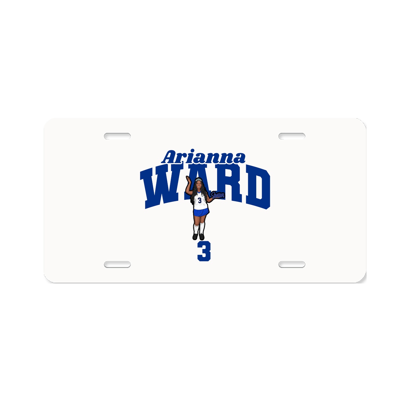 License Plate — Signature Arch in Classic