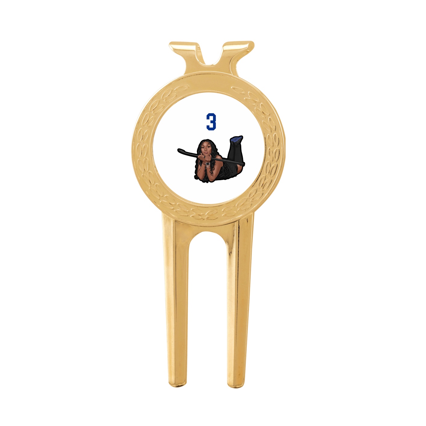 Divot Tool with Ball Marker — Number Top in Classic