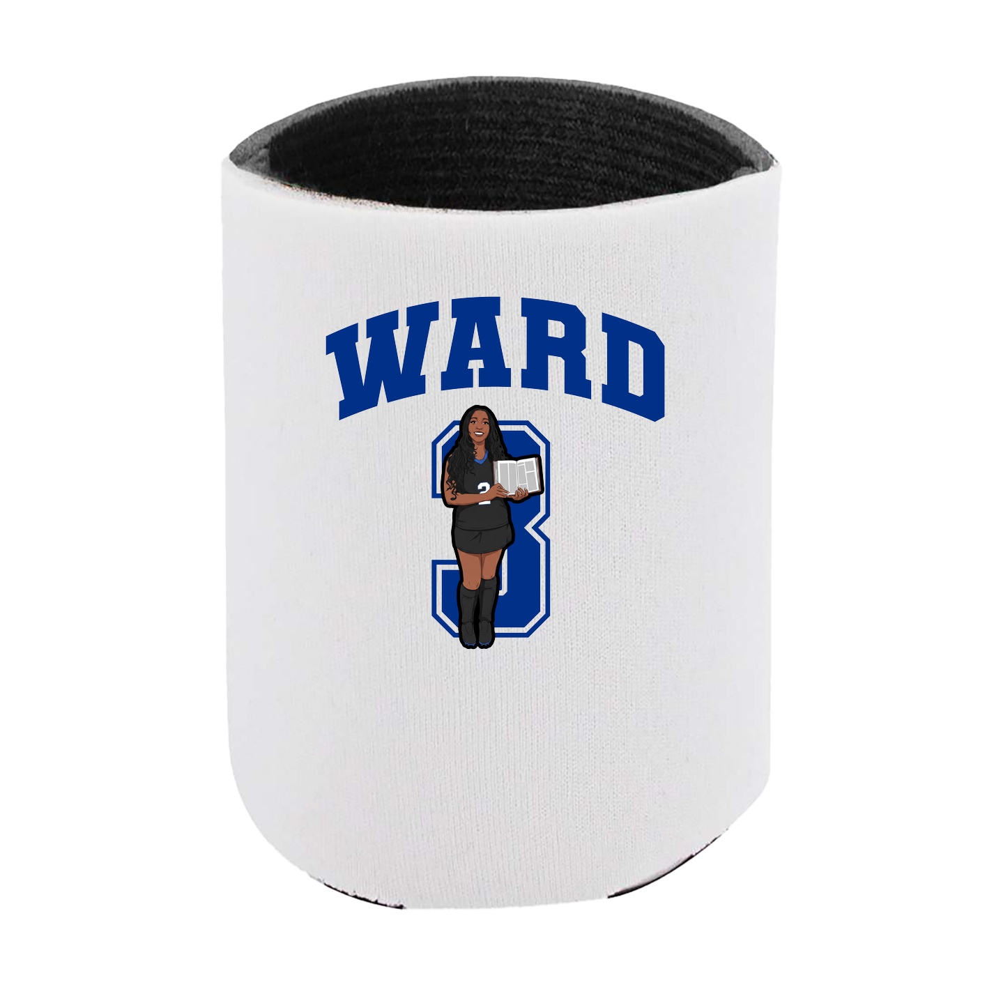Can Holder — Number in White