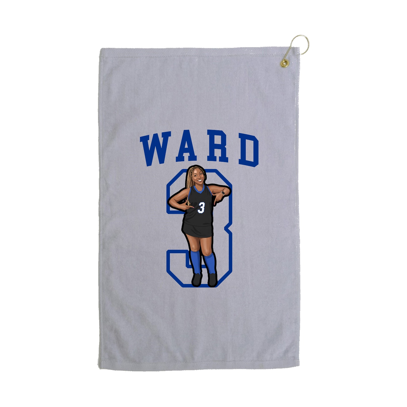 Golf Towel — Shirsey in Grey