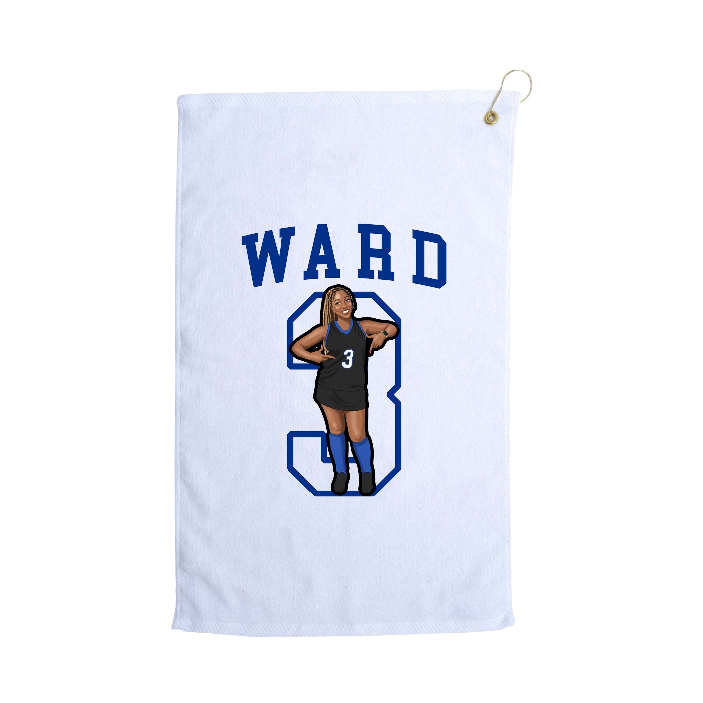 Terry Velour Golf Towel