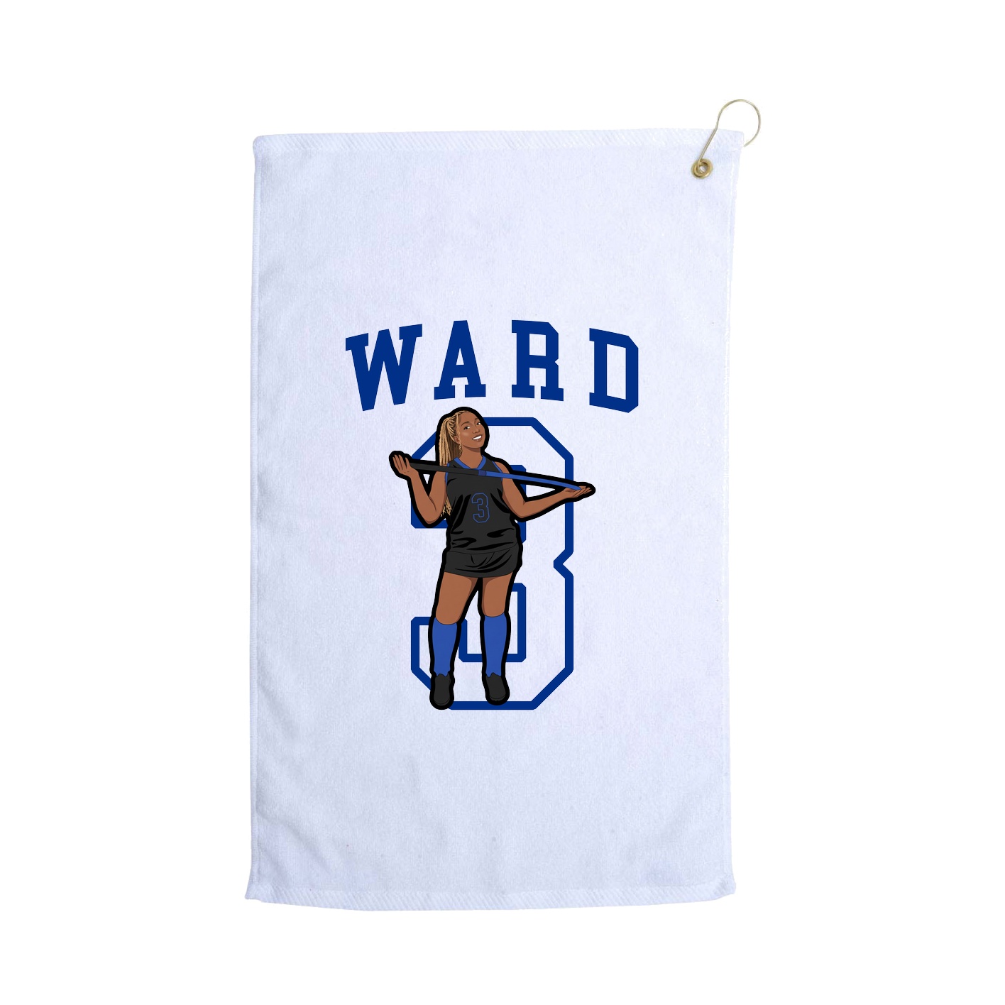 Golf Towel — Shirsey in White