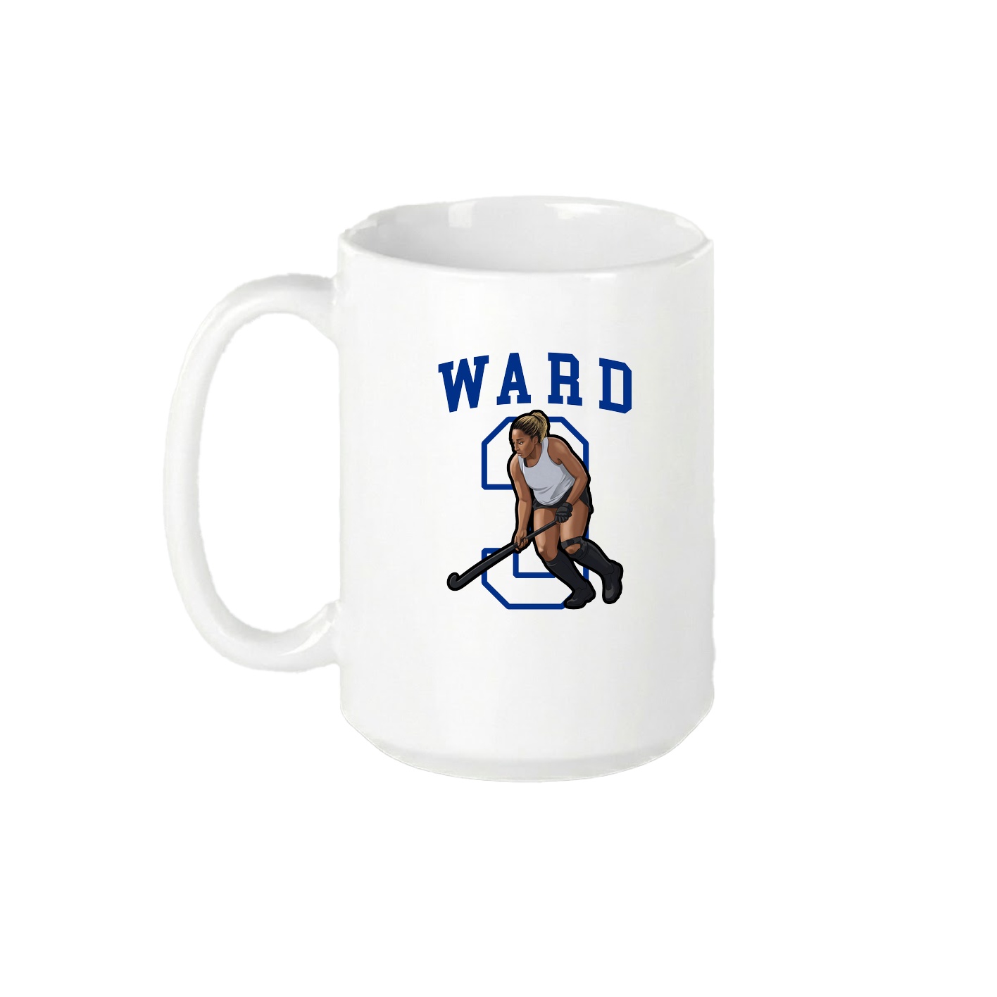 15oz Coffee Mug — Shirsey in White