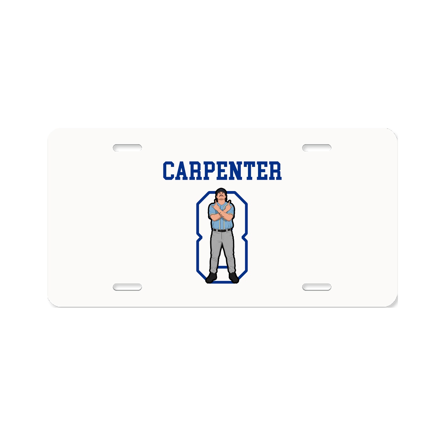 License Plate — Shirsey in Classic