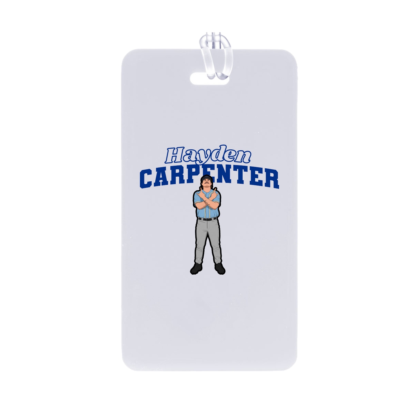 Bag Tag — Name Arch in Classic