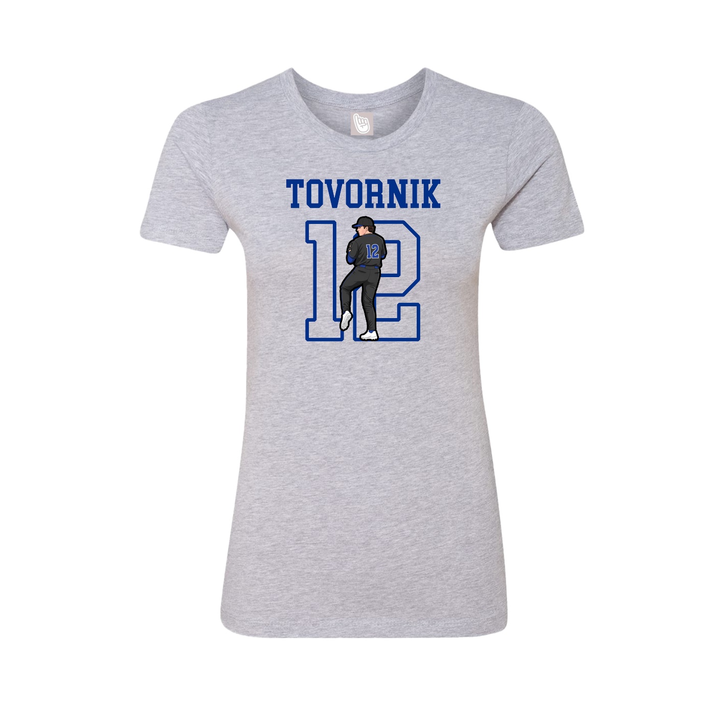 Fitted Women's Tee — Shirsey in Grey