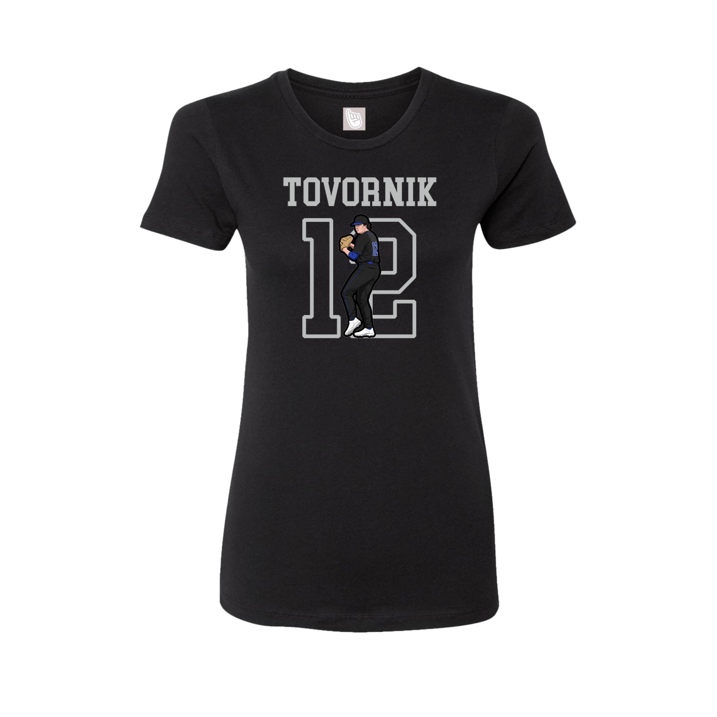 Fitted Women's Tee — Shirsey in Black