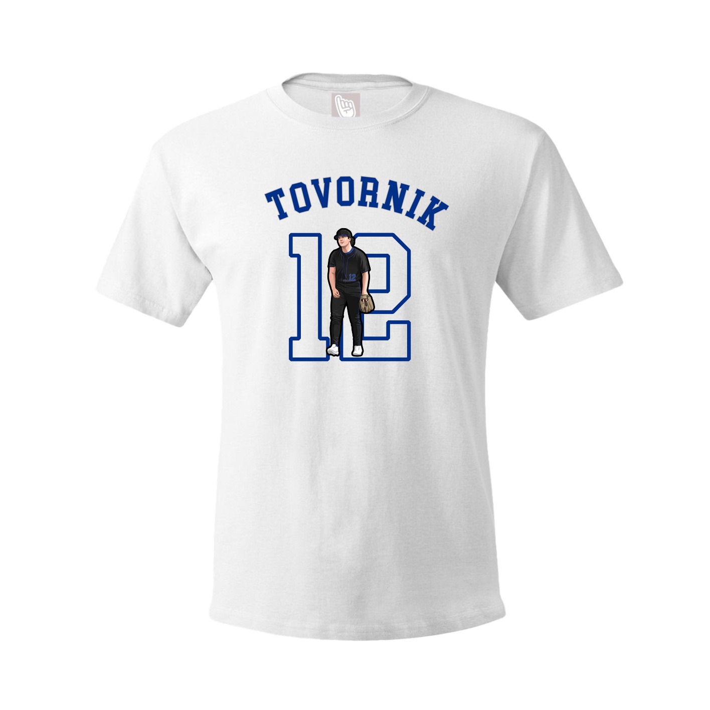 Youth Tee — Shirsey Arch in White