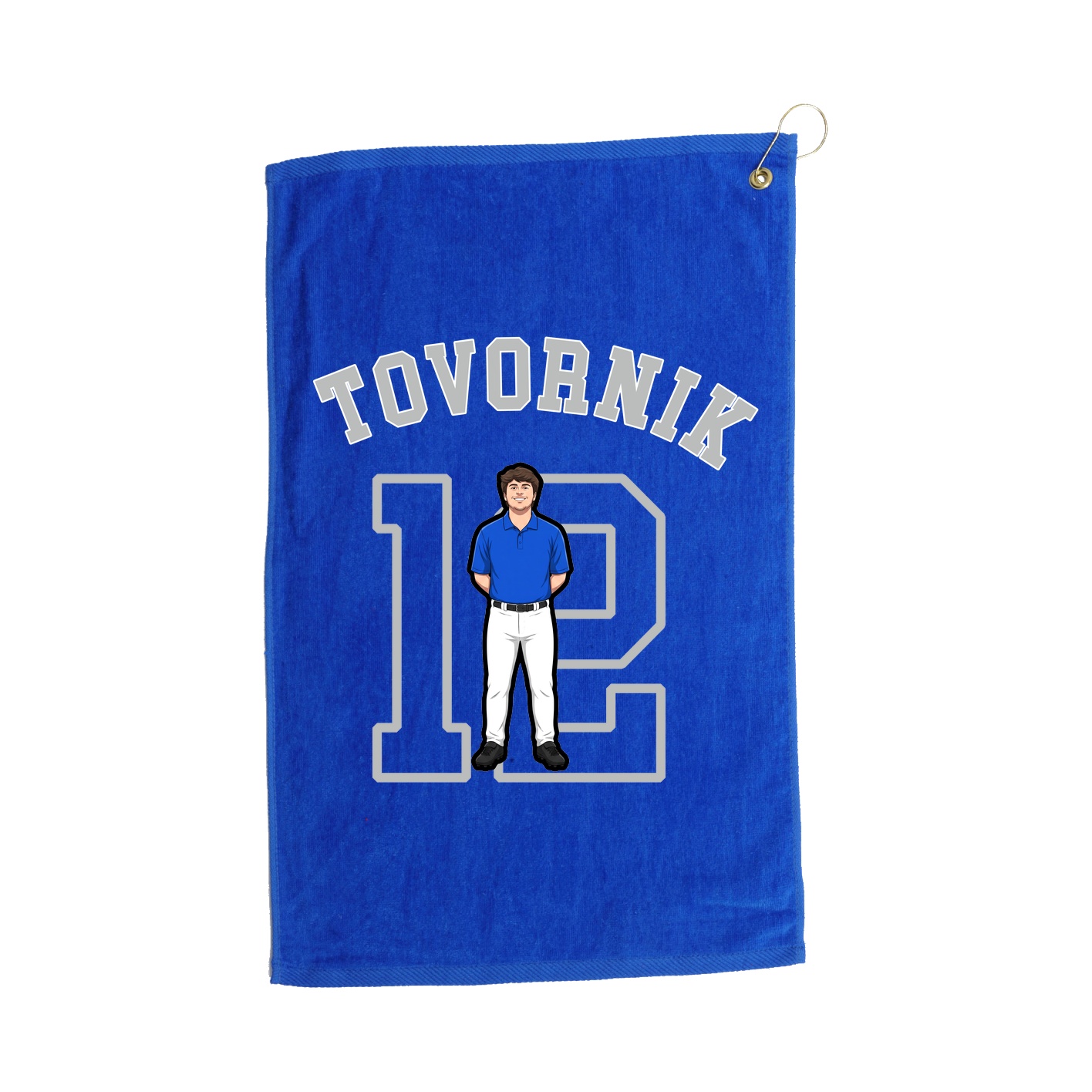 Golf Towel — Shirsey Arch in Royal